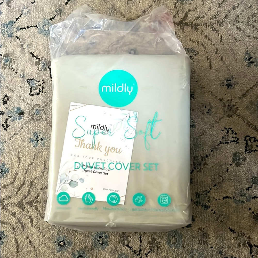 Mildly Duvet Cover Set - Soft Microfiber